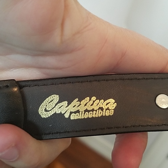 Captiva Collectibles Brown Leather Belt main image 4